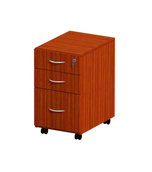 Envision Pedestal - Mobile, Two Box Drawers, One File Drawer