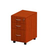 Envision Pedestal - Mobile, Two Box Drawers, One File Drawer