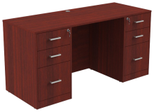 Evolution Desk - Double Pedestal